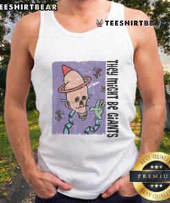 Premium They Might Be Giants Skull Tank Top featuring a unique skull design for fans of the band and stylish summer wear.