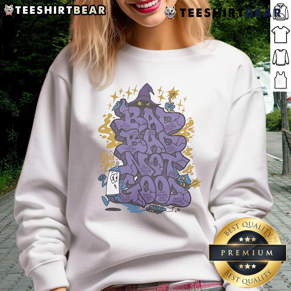 Top Badbadnotgood wizard sweatshirt featuring a stylish design and vibrant colors, perfect for fans of the band.