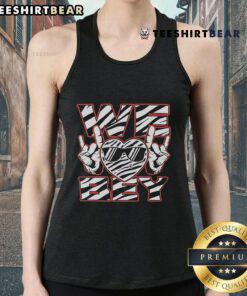 Stylish Top Chris Bey We Heart Bey tank top featuring vibrant graphics and a comfortable fit for fans and fashion lovers.