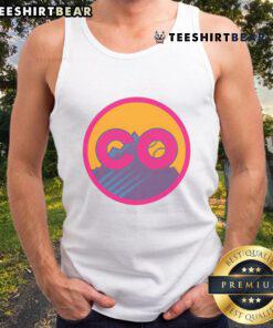 Top Colorado Rockies City Connect tank top featuring vibrant team colors and logo, perfect for game day or casual wear.