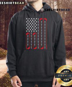 Top Golf American Flag Hoodie featuring a stylish design with stars and stripes, perfect for golf enthusiasts and patriotic fans.