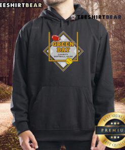 Alt Text: 2025 Green Bay Packers x Jordan Love special edition baseball hoodie featuring vibrant team colors and logo.