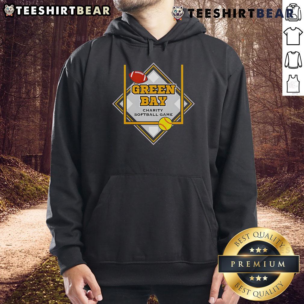 Alt Text: 2025 Green Bay Packers x Jordan Love special edition baseball hoodie featuring vibrant team colors and logo.