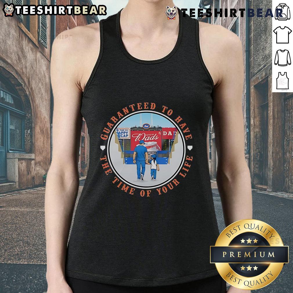 Stylish New York Mets tank top featuring vibrant team colors, perfect for fans looking to have the time of their life.