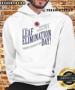 Alt Text: Top Happy Leafs Elimination Day Hoodie in vibrant colors, perfect for fans celebrating the Toronto Maple Leafs.
