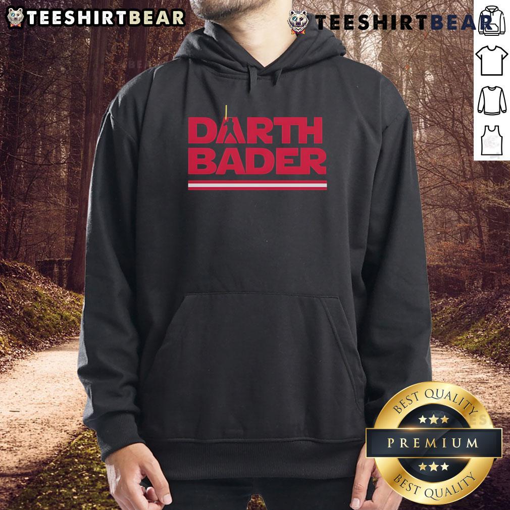 Alt Text: Top Harrison Bader Darth Bader Hoodie featuring a unique design for fans of baseball and pop culture.
