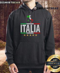 Top Italia Italy Soccer Football Champions Hoodie showcasing vibrant design and team spirit for fans and athletes alike.