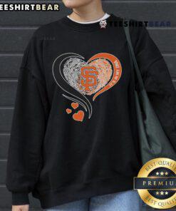 Cozy San Francisco sweatshirt with 'Top It's In My DNA' graphic, perfect for city lovers and comfortable style.