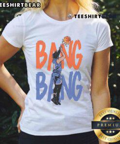 Top JB Bang Bang Ladies Tee in vibrant colors, featuring a stylish design perfect for casual wear and summer outings.