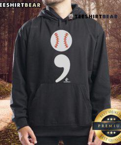 Alt Text: Jarren Duran wearing a hoodie from the 'The Game Isn't Over' Suicide Prevention Fundraiser, promoting mental health awareness.