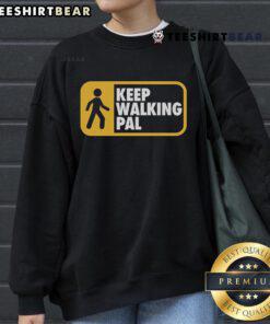 Cozy Top Keep Walking Pal Sweatshirt in vibrant colors, perfect for casual outings and staying stylishly comfortable.