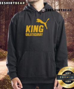 Alt Text: Top King Galatasaray hoodie featuring vibrant team colors and logo, perfect for fans and casual wear.