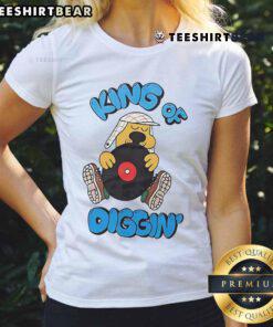 Top King of Diggin Ladies Tee featuring a stylish design perfect for digging enthusiasts and fashion lovers alike.