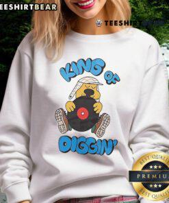 Alt Text: Top King of Diggin sweatshirt featuring a stylish design perfect for digging enthusiasts and casual wear.