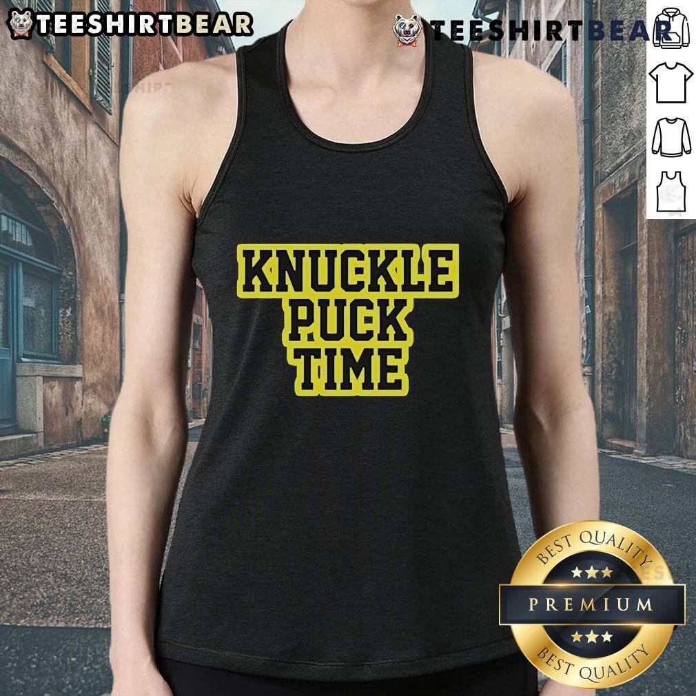 Stylish Top Knuckle Puck Time Tank Top featuring a vibrant design, perfect for casual summer outings or active wear.