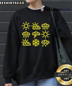 Top Menos El Oso Weather logo sweatshirt featuring a cozy design and vibrant colors, perfect for stylish weather wear.