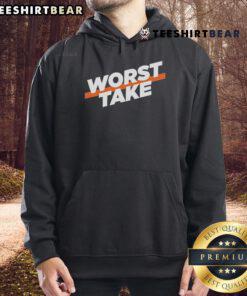 Top New York Knicks Worst Take Hoodie featuring bold graphics and a stylish design for passionate Knicks fans.