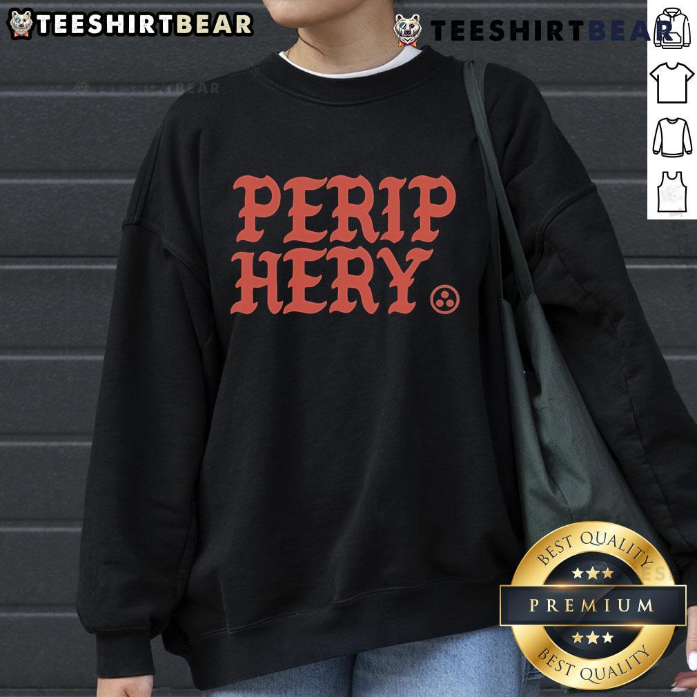 Stylish Top Periphery Old English sweatshirt featuring a bold graphic design, perfect for casual wear and street style.