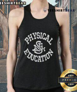 Top Physical Education tank top in vibrant colors, perfect for workouts and sports activities, showcasing comfort and style.