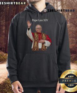 Stylish Top Pope Leo XIV hoodie featuring a unique design, perfect for fans of religious-themed fashion.