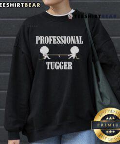 Top Professional Tugger Sweatshirt in navy blue, featuring a cozy design perfect for casual wear and outdoor activities.