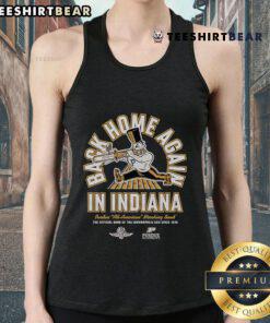 Top Purdue Boilermakers back home again in Indiana tank top, showcasing team spirit and pride in vibrant colors.