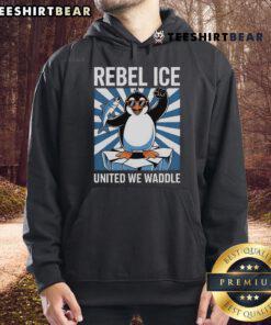 Top Rebel Ice United We Waddle Hoodie featuring a playful design, perfect for casual winter wear and stylish comfort.