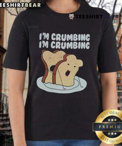 Top Sandwich I'm Crumbing Ladies Tee featuring a stylish design perfect for casual wear and food lovers.
