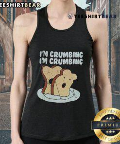 Top-Sandwich-Im-Crumbing tank top featuring a fun, colorful sandwich graphic perfect for food lovers and casual wear.