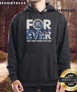 Top Seattle Sports Forever hoodie with bold text, showcasing team spirit and pride for Seattle sports fans.