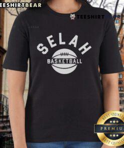 Top Selah Basketball Invitational Ladies Tee featuring vibrant design, perfect for fans and players of women's basketball.