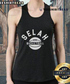 Top Selah Basketball Invitational tank top featuring vibrant team colors and logo, perfect for sports enthusiasts and fans.