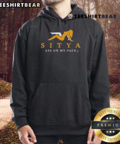 Top Sitya Ass On My Face Hoodie featuring bold graphic design, perfect for casual streetwear style and comfort.