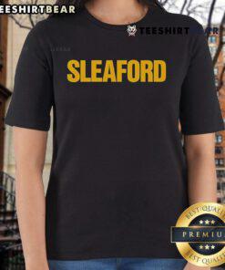 Top Sleaford Mods Logo Ladies Tee featuring bold graphic design in stylish women's fit.