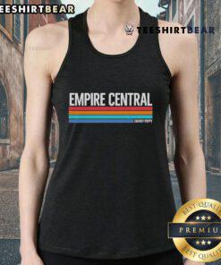 Top Snarky Puppy Empire Central logo tank top featuring a playful design perfect for dog lovers and casual wear.