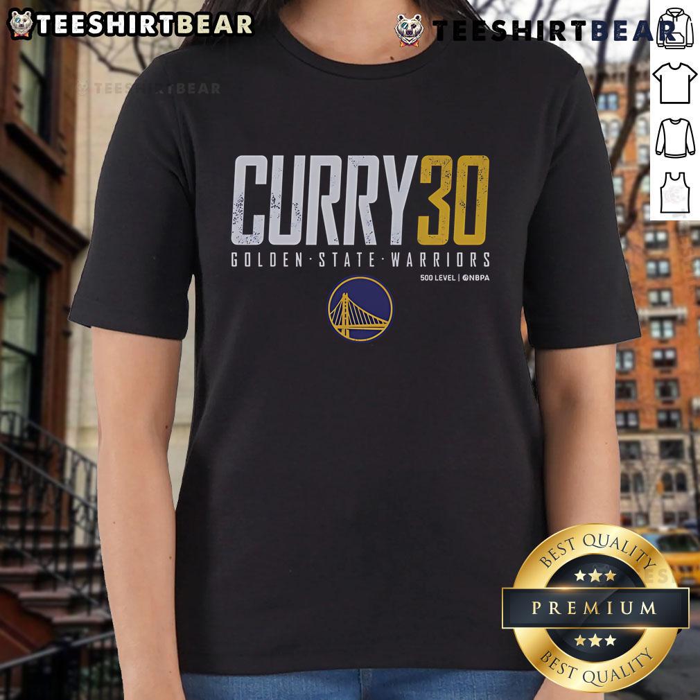 Top Stephen Curry Golden State Warriors Ladies Tee featuring vibrant team colors and stylish design for female fans.
