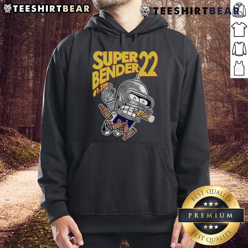 Top-Super-Bender-22-1.729 Hoodie in stylish design, perfect for casual wear and street style enthusiasts.