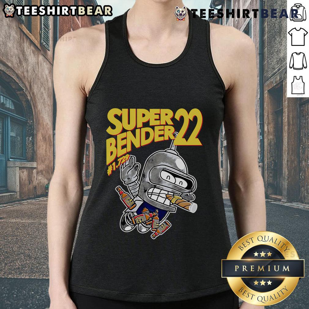 Stylish Top Super Bender 22-1.729 tank top featuring a modern design and vibrant colors for a trendy summer look.