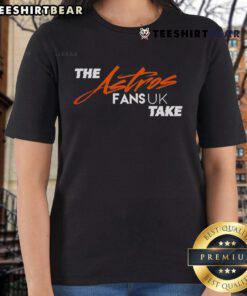 Top the Houston Astros fans UK ladies tee featuring vibrant team colors and logo, perfect for stylish game day attire.