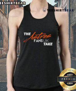 Top the Houston Astros Fans UK tank top featuring vibrant team colors and logo, perfect for game day and sports events.