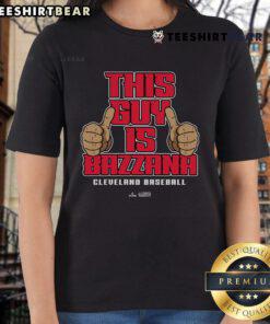 Travis Bazzana MLBPA ladies tee featuring stylish design, perfect for fans of the rising baseball star Bazzana.