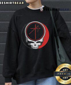 Top Uniform Dead Skull Sweatshirt featuring a bold skull graphic and comfortable fit, perfect for casual wear.