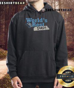 Alt Text: Top Utah Mammoth World's Best Dad Hoodie featuring a playful design, perfect gift for dads in Utah.