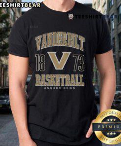 Top Vanderbilt Commodores Basketball T-Shirt featuring team colors and logo for fans and athletes in vibrant design.