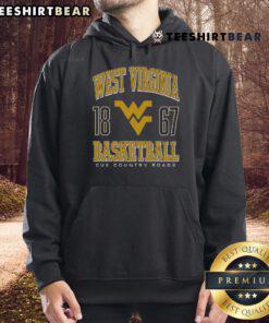 Top West Virginia Mountaineers Basketball 1867 hoodie featuring team colors and logo, perfect for fans and athletes.