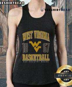 Top West Virginia Mountaineers Basketball 1867 Tank Top featuring team logo and vibrant colors for fans and athletes.