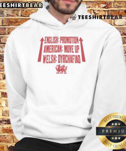 Top Wrexham AFC Promotion Hoodie featuring the team's logo and vibrant colors, ideal for fans celebrating their promotion.