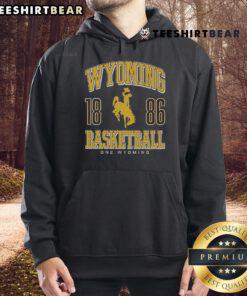 Top Wyoming Cowboys Basketball 1886 Hoodie featuring vibrant team colors and iconic logo, perfect for fans and supporters.