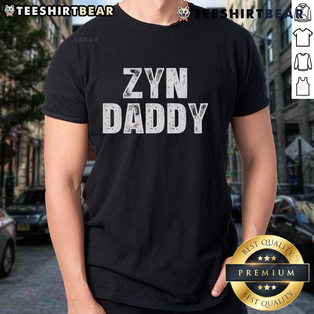 Stylish Top Zyn Daddy T-Shirt featuring bold graphics and comfortable fabric, perfect for casual wear.
