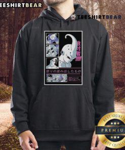 Alt Text: Awesome Dragon Ball Majin Buu Virtuous Demon hoodie featuring vibrant colors and detailed graphic design.